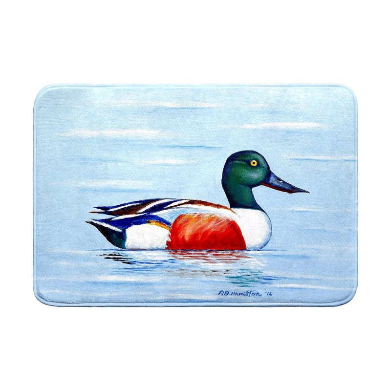 Northern Shoveler Bath Mat, Single - 24" L x 36" W