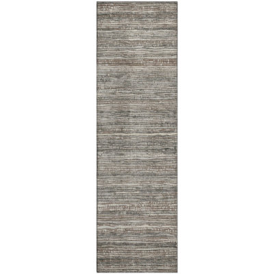 Premium Machine Washable Mayfield AMF1846 Stripes Rug