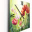 Horloge murale «Blossoming Poppies in the Morning I»-1395934317