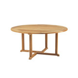 Essex Outdoor Round Teak Dining Table