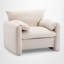 Fauteuil d'appoint rembourré de 37,5 po de largeur-636664216