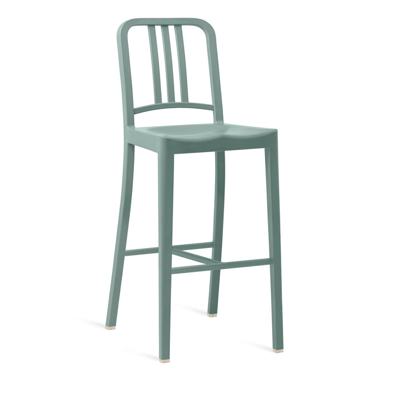 111 Navy® Stool by Coca-Cola, Light Blue, Bar Stool (30" Seat Height)