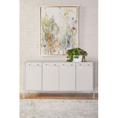 Braedawn Sonia Shagreen Media Sideboard by Gracie Oaks