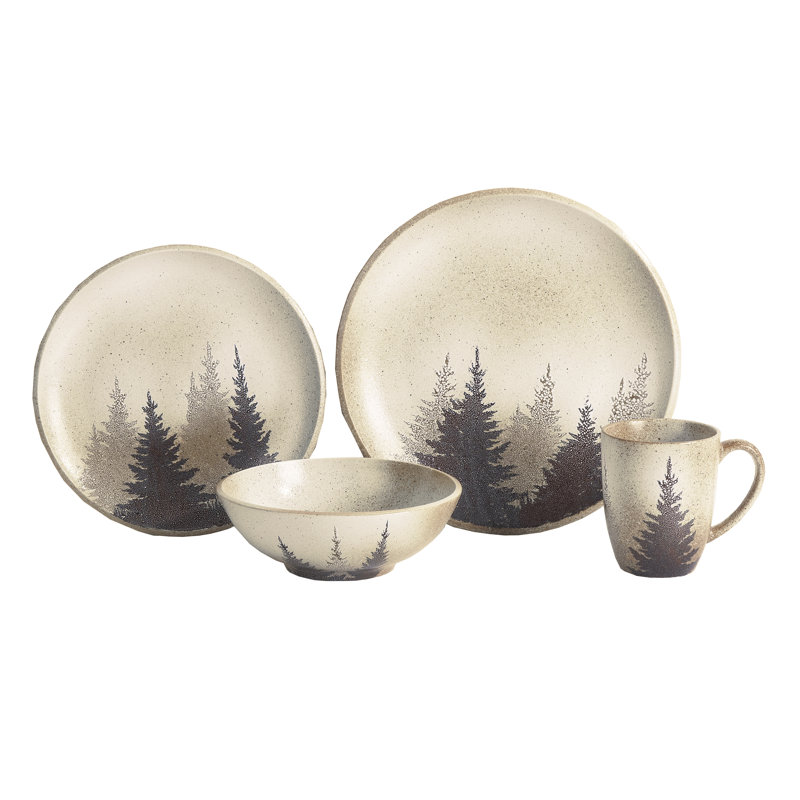 Ensemble de vaisselle 19 pièces Clearwater Pines Pines