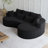 105'' Upholstered Sectional-451058115-451058117