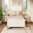 Queen Size Bed (White)