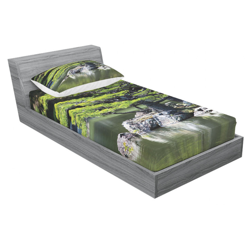 Microfiber Sheet Set, Twin XL Sheet Set with Fitted Sheet