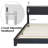 Avel Simple Rectangular Upholstered Platform bed-2041417458-2121767786