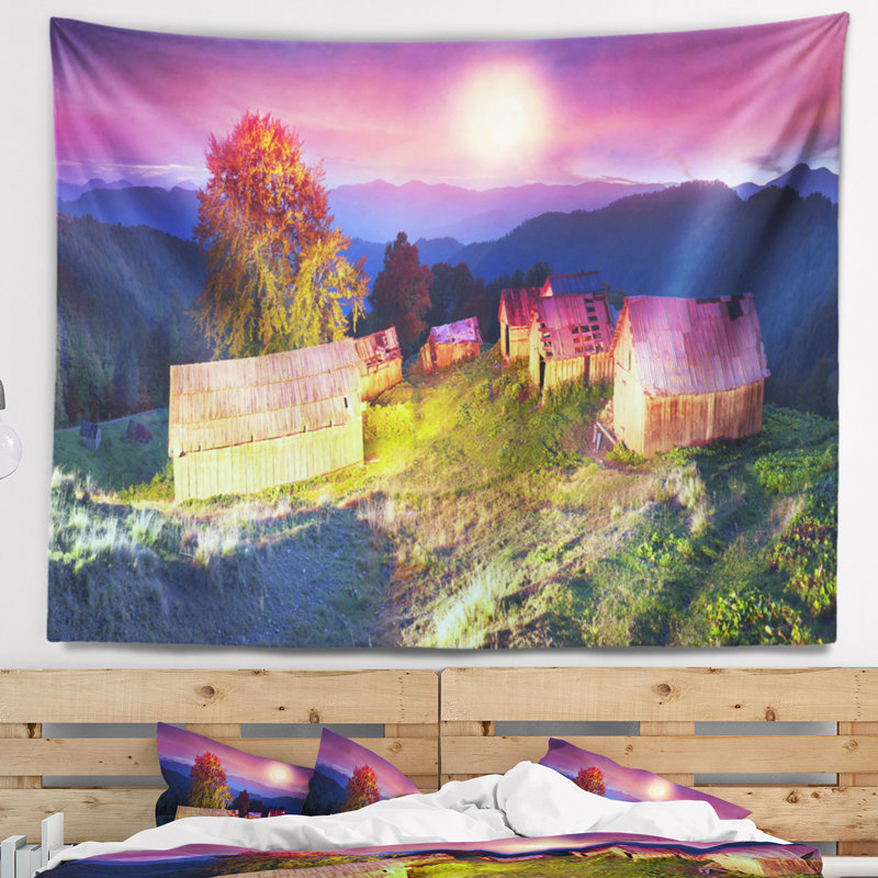 Polyester Tapestry, 50" H x 60" W