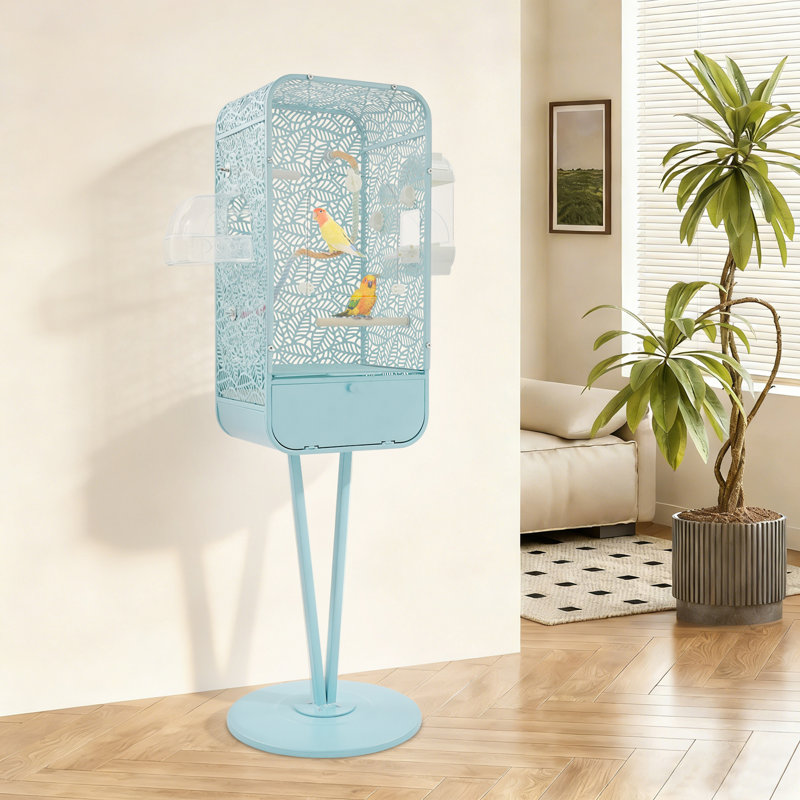 Cage à oiseau autoportante