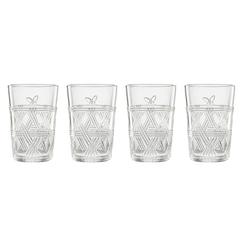 Lenox Butterfly Meadow Clear Tall Glasses, Set Of 4, Clear