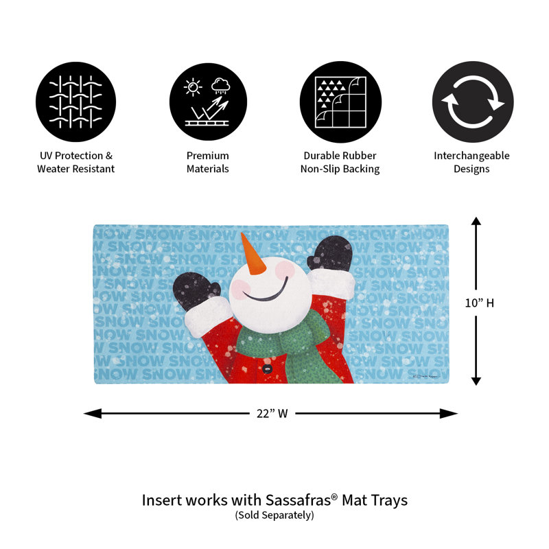 Tapis «Happy Snowman» Sassafras