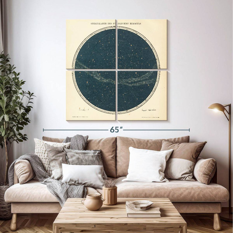 Oberle Celestial Sphere North, 45'' H x 45'' W