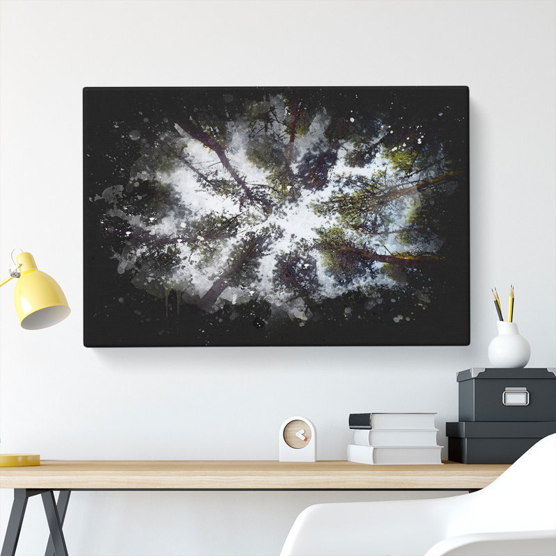 Tree Tops - Wrapped Canvas, 50cm H x 76cm W x 3cm D