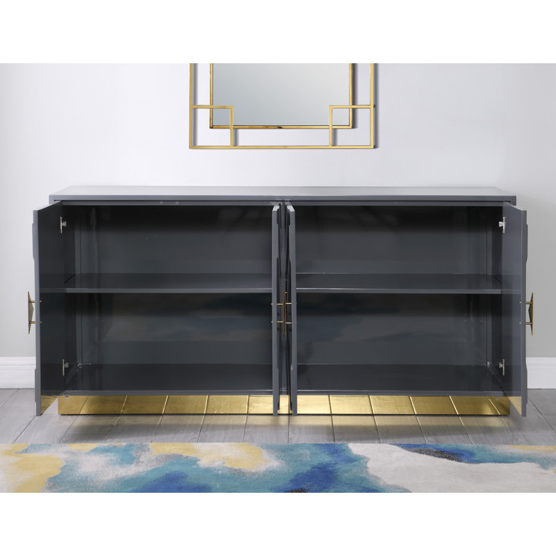 Buffet Warburton, gris