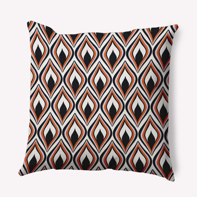 Geometric Reversible Throw Pillow