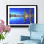 Reflection of the Rotterdam Skyline - Picture Frame Painting Print-56758458-56758457