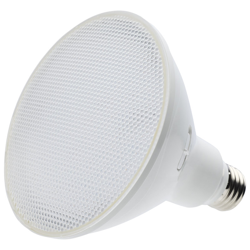 25 Watt PAR38 LED 3000K/5000K CCT Selectable High Lumen Medium Base White Finish 120 Volt