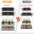 4 Pack Magnetic Spice Rack Organizer