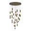 Lustre Ronda, 15 lumières, 32 po, laiton vieilli, albâtre-1065993453