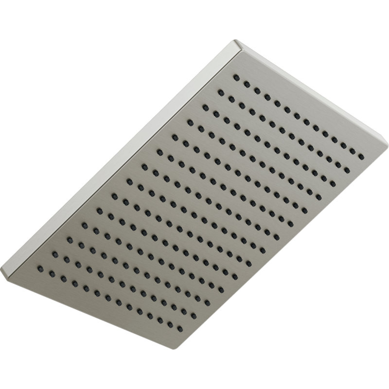 Pomme de douche à pluie avec technologie H2Okinetic, Inoxydable
