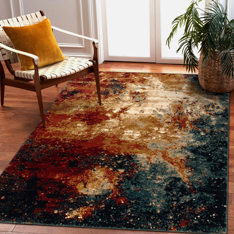 Oriental Wool Area Rug, Rectangular 235 x 350cm