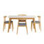 Ensemble de salle à manger 5 pièces Mid-Century-1456960836