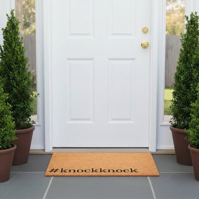knockknock Doormat, 24"x36"
