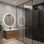 Glass Brick Joint Mosaic Wall Tile