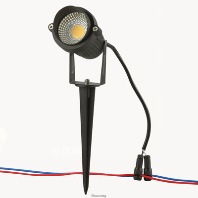 6W Low Voltage LED Landscape Lights, IP66 Waterproof Spotlights, 12V 24V 450LM Warm White, 12 Pack
