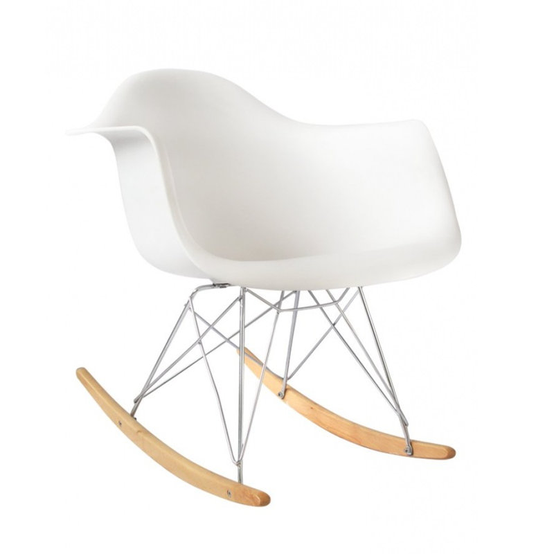 Dalyss Plastic / Acrylic Rocking Chair