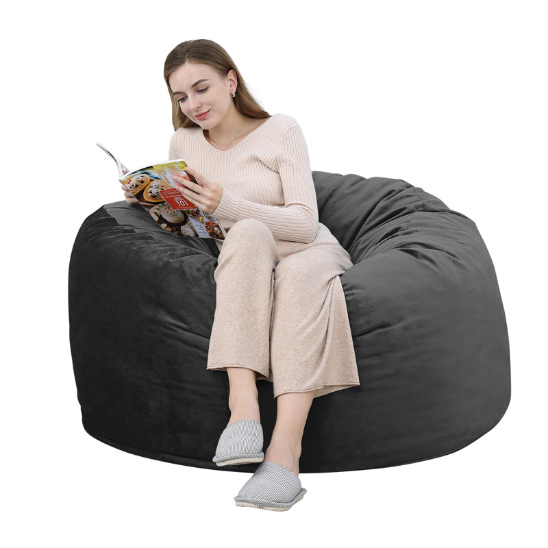 Upholstered Bean Bag Chair