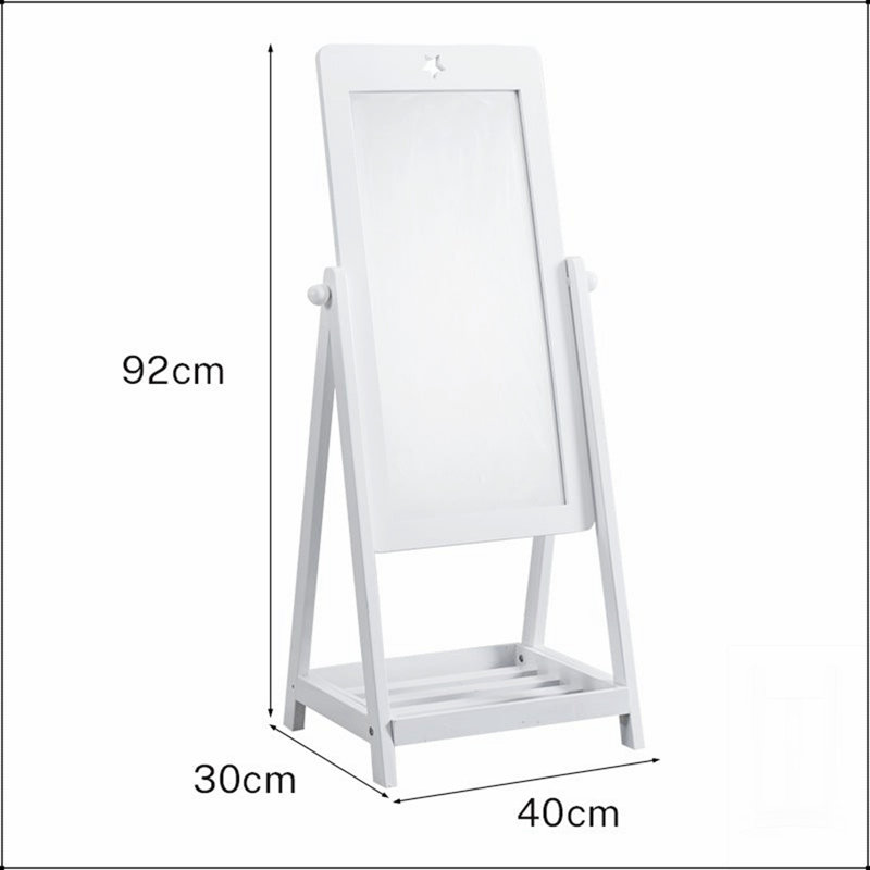Kids Funnel Olivia The Fairy Girls Wooden Standing Mirror With Storage, Perfect For Bedrooms And Playrooms