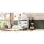 Grands lits escamotables avec rangement, design blanc moderne