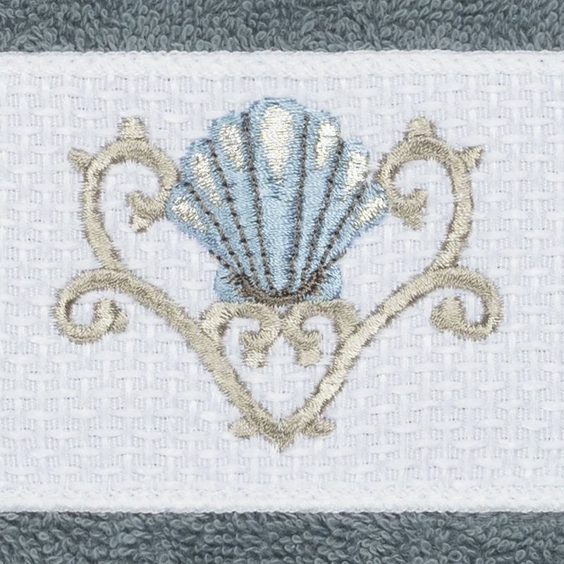 Bella Turkish Cotton Midweight Washcloth, Teal