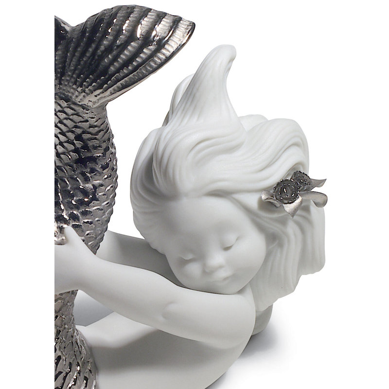 Playing at Sea Figurine, Silver
