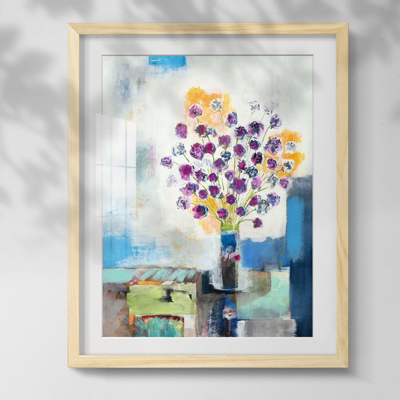 «Take A Seattle», reproduction encadrée, Papier avec cadre naturel, Oui, Blanc
