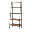 Bernadette 183 cm H x 72 cm W Steel Ladder Bookcase-1561626231