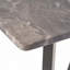 Table à hauteur de bar avec plateau en stratifié haute pression - finition marbre