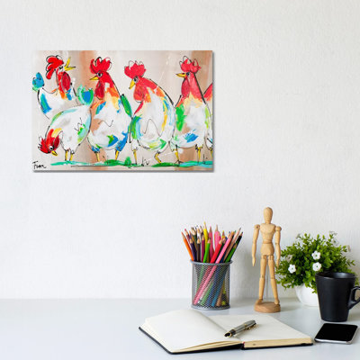 Brothers - Wrapped Canvas Painting