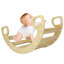 3-en-1 MONTESSORITODDLERS Arch Climber (bois naturel)