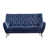 Navy Genuine Leather selected