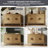Paige 47.5" Geometric 2-Door Wood Storage Cabinet With Adjustable Shelves
