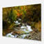 «Flowing River in Autumn», reproduction de photo sur toile tendue-1396775748-1403235814