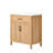 Bathroom Vanity with Ceramic Sink, 2 Doors and Adjustable Shelf