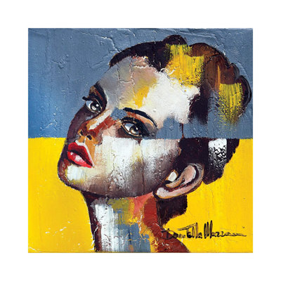 I'm Here by Donatella Marraoni - Wrapped Canvas Painting