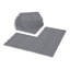 Carreaux de terrasse 12 po x 12 po à emboîtement en plastique imperméable et anti-dérapant pour salle de bain, balcon, porche, capacité de poids élevée jusqu'à 6613 lb-113414249