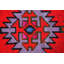 Tapis rétro, tapis de luxe, tapis turc, tapis de chambre rouge 2,9 x 13,1 pi