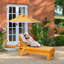 Tewkesbury 106 cm Long Fir Single Chaise with Cushions