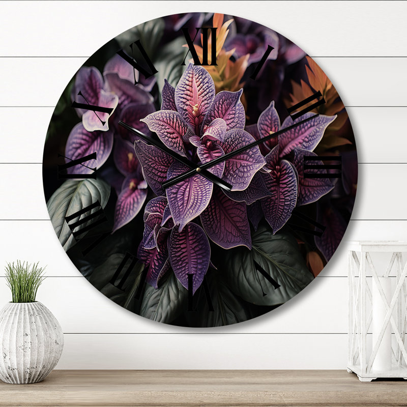 Horloge murale en bois massif Mirush, Moyenne